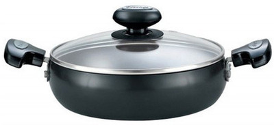10% OFF on Prestige Hard Anodised with Glass Lid Saute Pan 20 cm diameter(Hard Anodised, Non-stick, Induction Bottom) 10% OFF on Prestige Hard Anodised with Glass Lid Saute Pan 20 cm diameter(Hard Anodised, Non-stick, Induction Bottom)