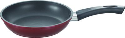 

Prestige Omega Deluxe Fry Pan 24 cm diameter(Aluminium, Non-stick, Induction Bottom), Red