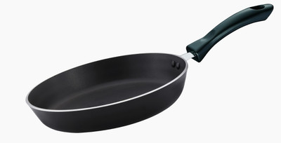 

Petals Fry Pan 24 cm diameter(Aluminium, Non-stick), Black;grey