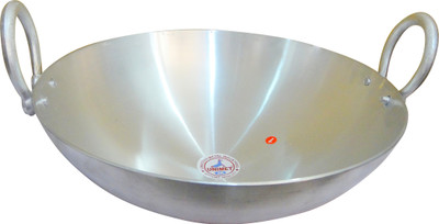 

JK Vallabhdas Small Kadhai 26 cm(Aluminium), Silver