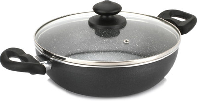 43 Off On Prestige Omega Deluxe Granite Induction Bottom Cookware Set Ptfe Non Stick 3 Piece On Flipkart Paisawapas Com