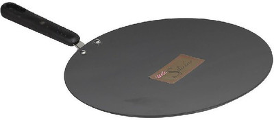 

Nirali Tawa 27 cm diameter(Hard Anodised, Non-stick), Black