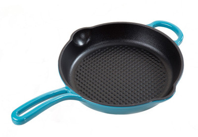 

Wonderchef Ferro Cast-Iron Fry - Blue Fry Pan 25 cm diameter(Cast Iron, Induction Bottom)