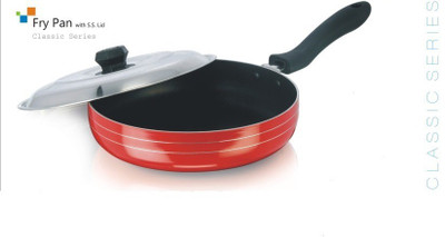 

Camel NSC Fry Pan 22 cm diameter(Aluminium, Non-stick), Black