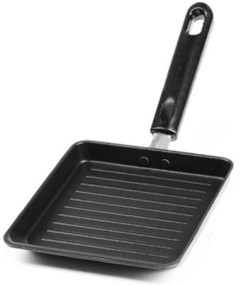 

Sajni Grill Pan 12 cm diameter(Aluminium, Non-stick), Black