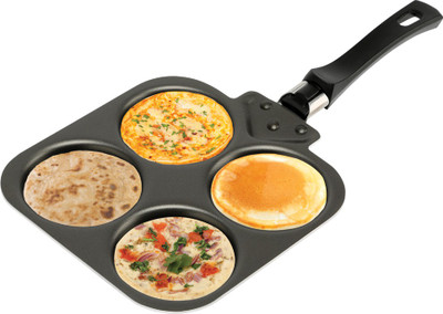 Nirlep Mini Snack Maker Pancake Pan 25 cm diameter Aluminium, Non stick Nirlep Pans