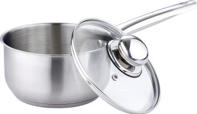 

Bergner Sauce Pan 16 cm diameter with Lid(Stainless Steel, Induction Bottom)