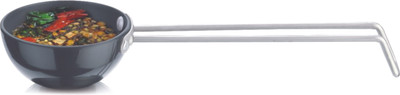 

Garuda Hard Anodised Tadka Pan 7 cm diameter(Hard Anodised, Non-stick), Black