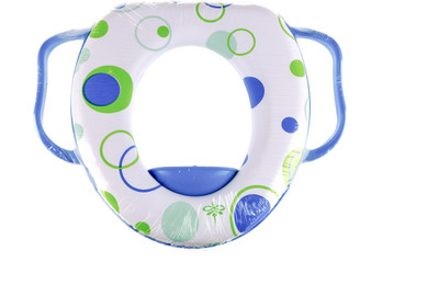 

Lilsta Cushioned Circle Print Potty Seat(White, Purple)