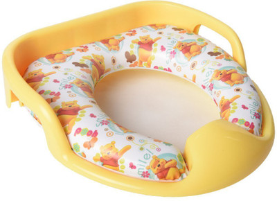 

Baby Bucket Soft Padded "POOH" Print Training Toilet Potty Seat(Yellow)