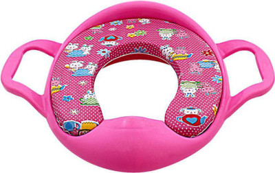 

Variety Gift Centre Cushioned Potty Seat With Handle Potty Seat(Pink)