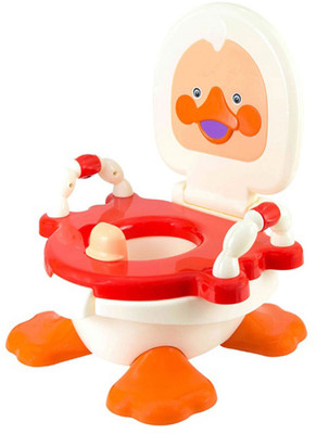 

Malhotra Toys Duck Shaped Potty Seat(Red)