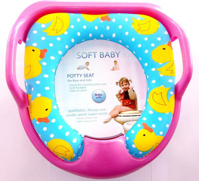 

Baby Grow Kids Training paded Potty Seat(Pink)