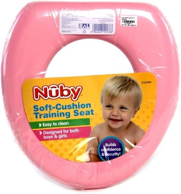 

Nuby Soft Training Cushion Seat Potty Seat(Pink)