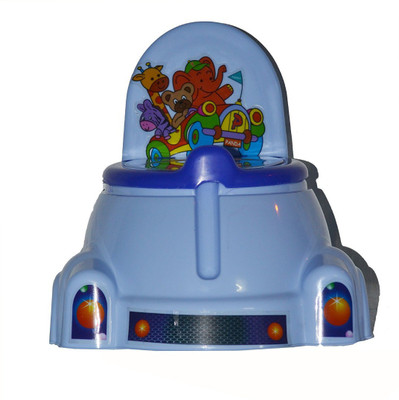 

Taaza Garam Baby High Quality Imported Trainer Close Stool & Urinal Car Potty Seat Potty Seat(Blue)
