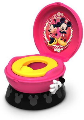 

The First Year 3-In-1 Potty System Potty Seat(Pink, Yellow)