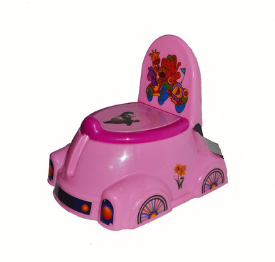 

Taaza Garam Baby High Quality Imported Trainer Close Stool & Urinal Car Potty Seat Potty Seat(Pink)