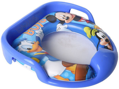 

Baby Bucket Soft Padded "MICKEY" Training Toilet Seat Potty Seat(Blue)