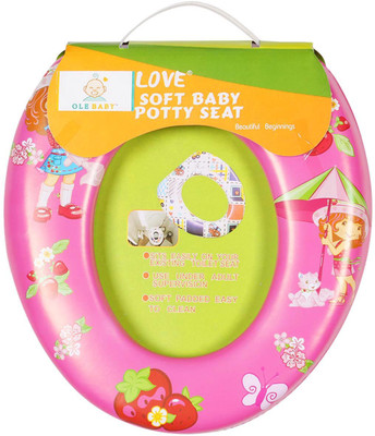 

Ole Baby Soft Baby Baby Angel Prints Potty Seat(Multicolor)