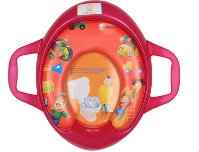 

Ole Baby Kids Picnic Party With Musical Instruments , Padded, Soft, and Durable, Cushion Jumbo Trainer With Handle Potty Seat(Red)