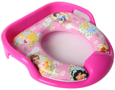 

Baby Bucket Soft Padded PRINCESS" Print Training Toilet Potty Seat(Pink)