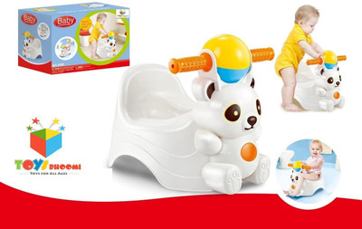 

Toys Bhoomi Little Baby Panda Style Infant Potty Training Loo Commode Potty Seat(Multicolor)