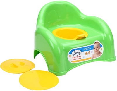 

Littles potty seat cum chair Potty Seat(Green)