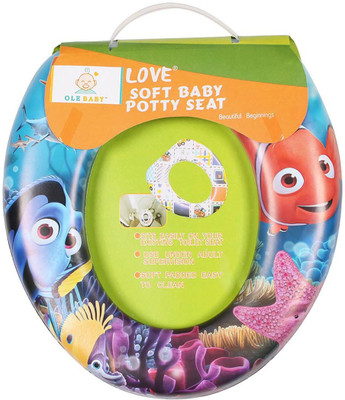 

Ole Baby Nemo the Fish of the Movie Nemo With His Friends ,Padded, Soft, and Durable,Full Cushion Assorted Potty Seat(Blue)