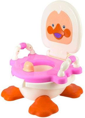 

Kiddies Express Panda Duck Baby Traning Potty Seat(Pink)