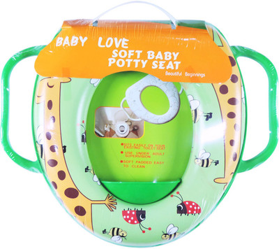 

Ole Baby Soft Baby Giraffe Prints With Side Handle Potty Seat(Multicolor)