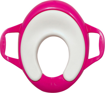 

Sunbaby Ultra Soft Cushion Potty Seat with Handle(Pink, White)