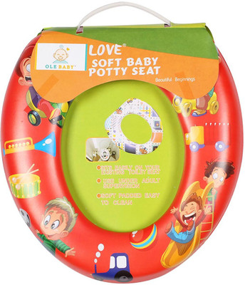 

Ole Baby Kids Picnic Party With Musical Instruments , Padded, Soft, and Durable,Full Cushion Assorted Potty Seat(Red)