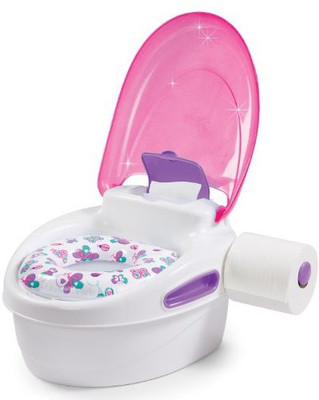 

Summer Infant Step By Step Potty - Girl Potty Seat(White, Pink)
