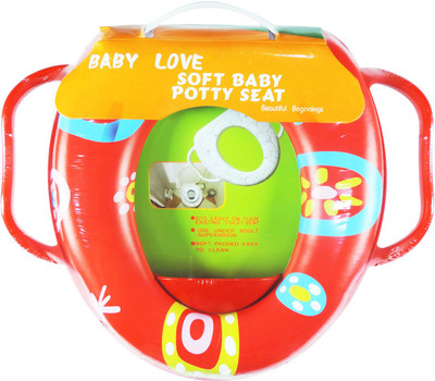 

Ole Baby Soft Baby Jolly Prints With Side Handle Potty Seat(Multicolor)