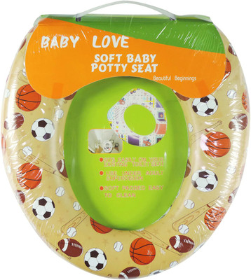 

Ole Baby Soft Baby Sports Prints Potty Seat(Multicolor)