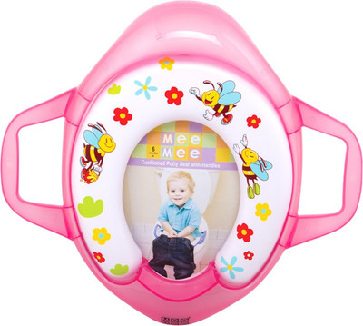 

MeeMee Soft Cushioned Potty Seat with Support Handles Potty Seat(Pink)