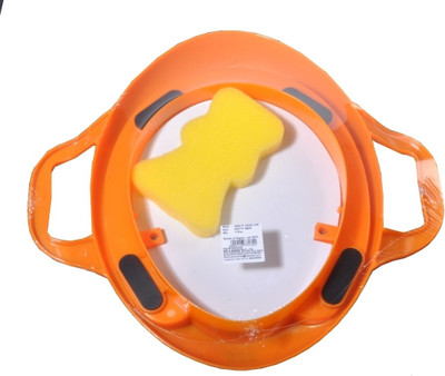 

MeeMee Baby Cushion Potty Seat - with Handles(Orange)