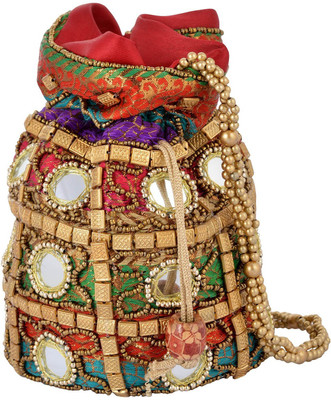 

HanumantCreations Pouch Potli Bags Potli(Multicolor)