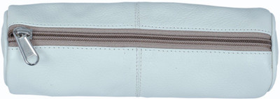 

Y Store Genuine Leather Pencil Pouch White Pouch(White)