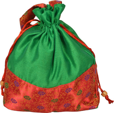 

Angelfish Brocade potali Pouch(Multicolor)