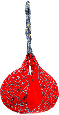 

Galz4ever Hot Red Widding Polti Bag Potli(Red)
