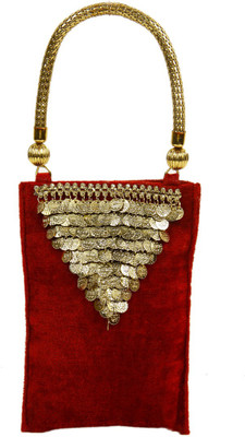 

Prim Trim LP03 Potli(Maroon, Gold), Gold;maroon
