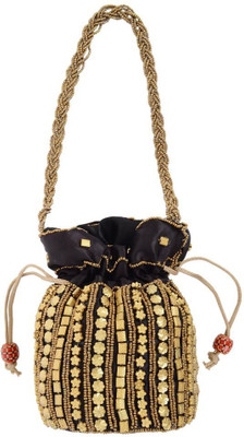 

Goldeno BKC0102 Potli(Black)