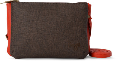 

Baggit Lmp Cryan Frosty Brown Mobile Pouch(Brown)