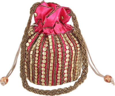 

Zeleen ZELNPCHD1 Potli(Pink)