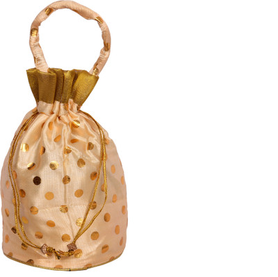 

Decot Paradise Women Gift Pouch & Potli Potli(Gold)