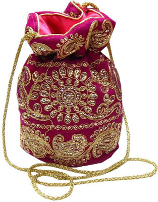 

Navaksha ICHCL211 Potli(Pink)