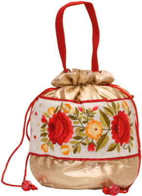 

Soulful Threads Ethnic Potli(Gold)