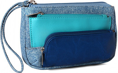 

Baggit Lmp Ibiza Frosty Light Blue (Blue) L Mobile Pouch(Multicolor)