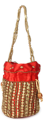 

Kleio Pouch Potli(Red)